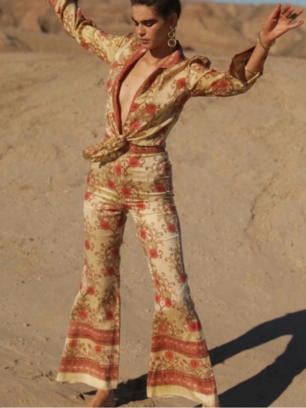 Savannah Morrow Silk Ahimsa Pants